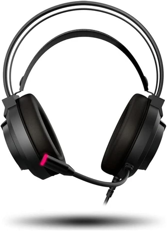 KROM KAPPA - Gaming Headset mit Mikrofon, Stereo Sound RGB LED Regenbogen, 50mm Lautsprecher, verste