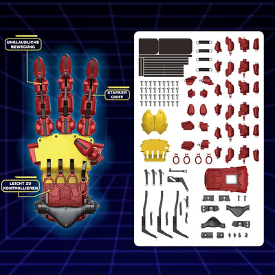 Science4you Hydraulischer Cyborg-Hand - Bauen Sie Ihre eigene Riesige Roboterhand mit 112 Teilen, ST