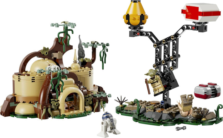 LEGO Star Wars 75422 SMART Play: Jedi-Training an Yodas Hütte - Kompatibles Interaktives Spielzeug i
