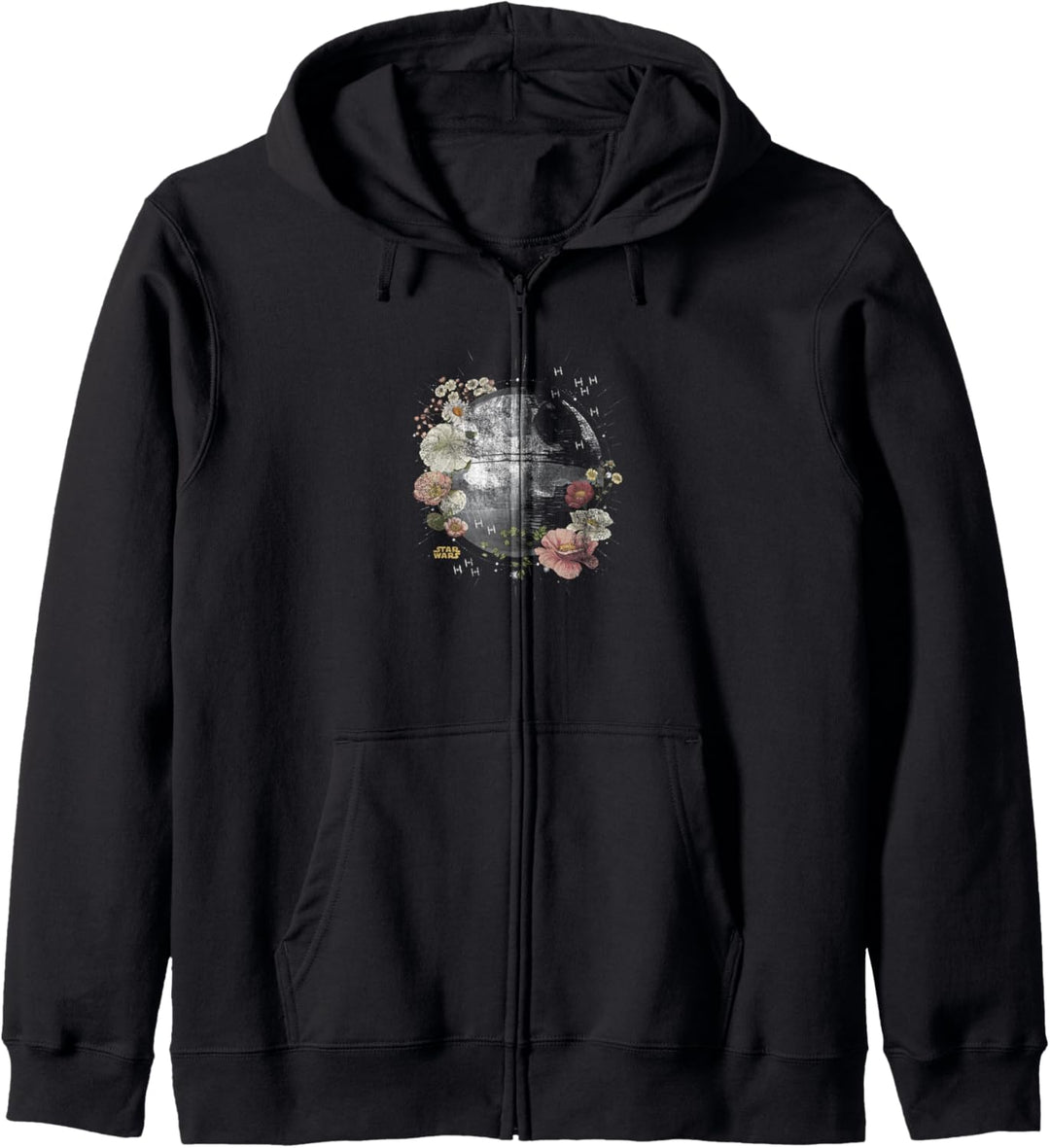 Star Wars Floral Death Star Kapuzenjacke