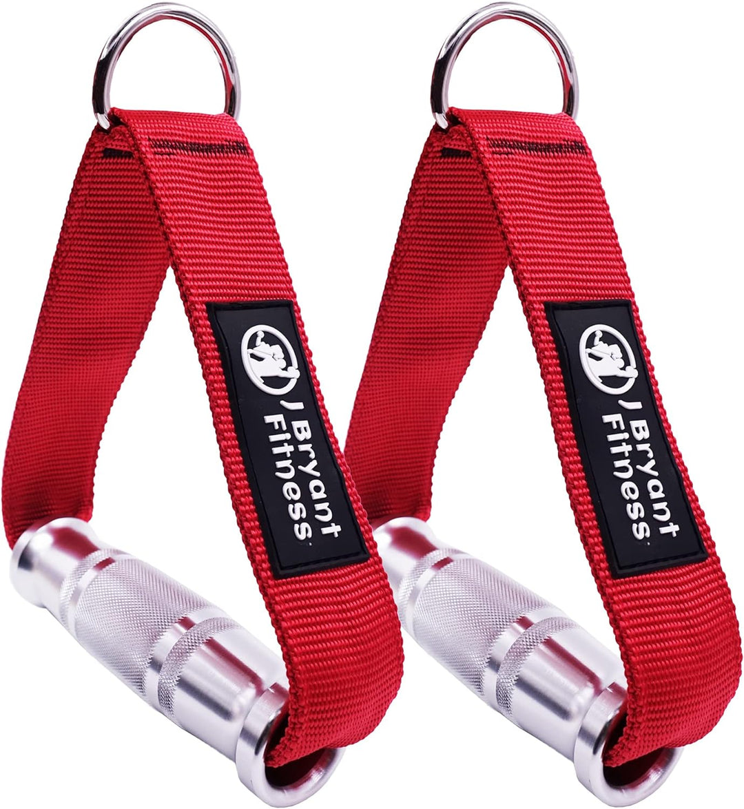 J Bryant Fitness Resistance Band Handle Cable Machine Attachment for Pulley Machine Heavy Duty Metal