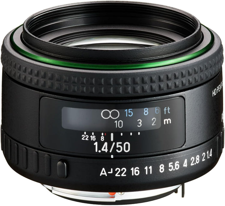 HD PENTAX-FA 50mmF1.4, Standardobjektiv mit für die Verwendung mit digitalen SLR-Kameras mit K-Mount