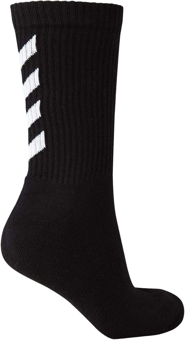 hummel FUNDAMENTAL 3-Pack Sock White 32-35 Black (2001), 32-35 Black (2001)
