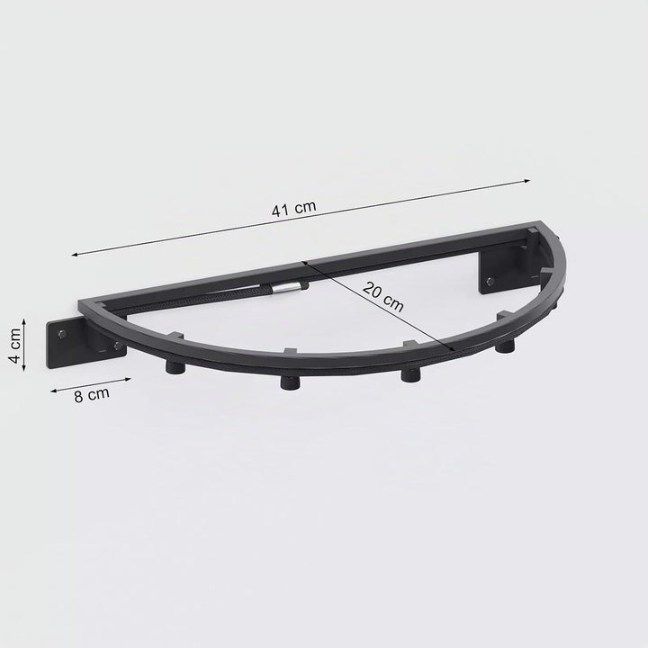 QLS Müllsackhalter U1 Müllsackständer Wandbefestigung Wandhalter Wandmontage Abfallhalter 35 L 240 L