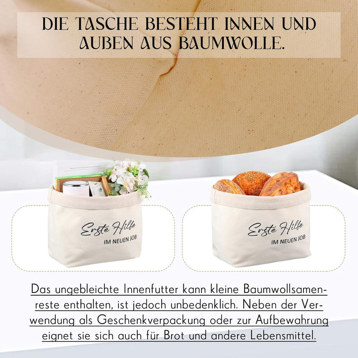 Sinmoe Erste Hilfe Tasche für den Neuer Job Abschiedsgeschenk Kollegen Jobwechsel Lustiges erster Ar