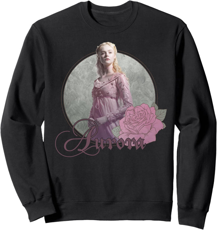 Disney Maleficent Mistress Of Evil Aurora Rose Frame Sweatshirt