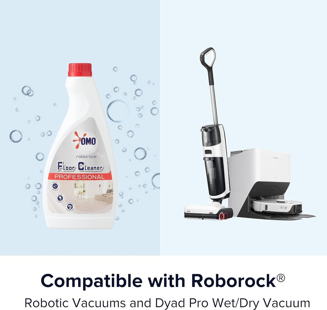 Roborock Offizieller Original Bodenreiniger, für Dyad Pro Combo/Dyad Pro und allen Roborock Staubsau