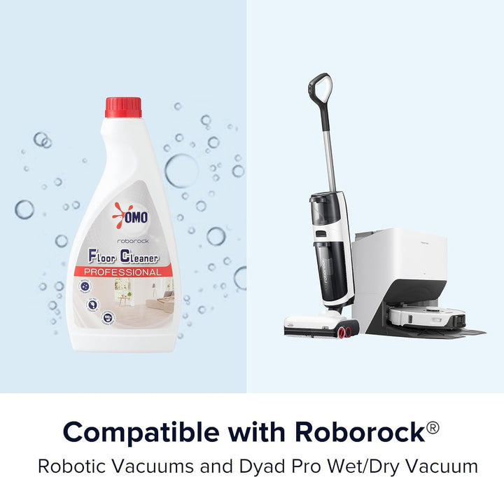 Roborock Offizieller Original Bodenreiniger, für Dyad Pro Combo/Dyad Pro und allen Roborock Staubsau