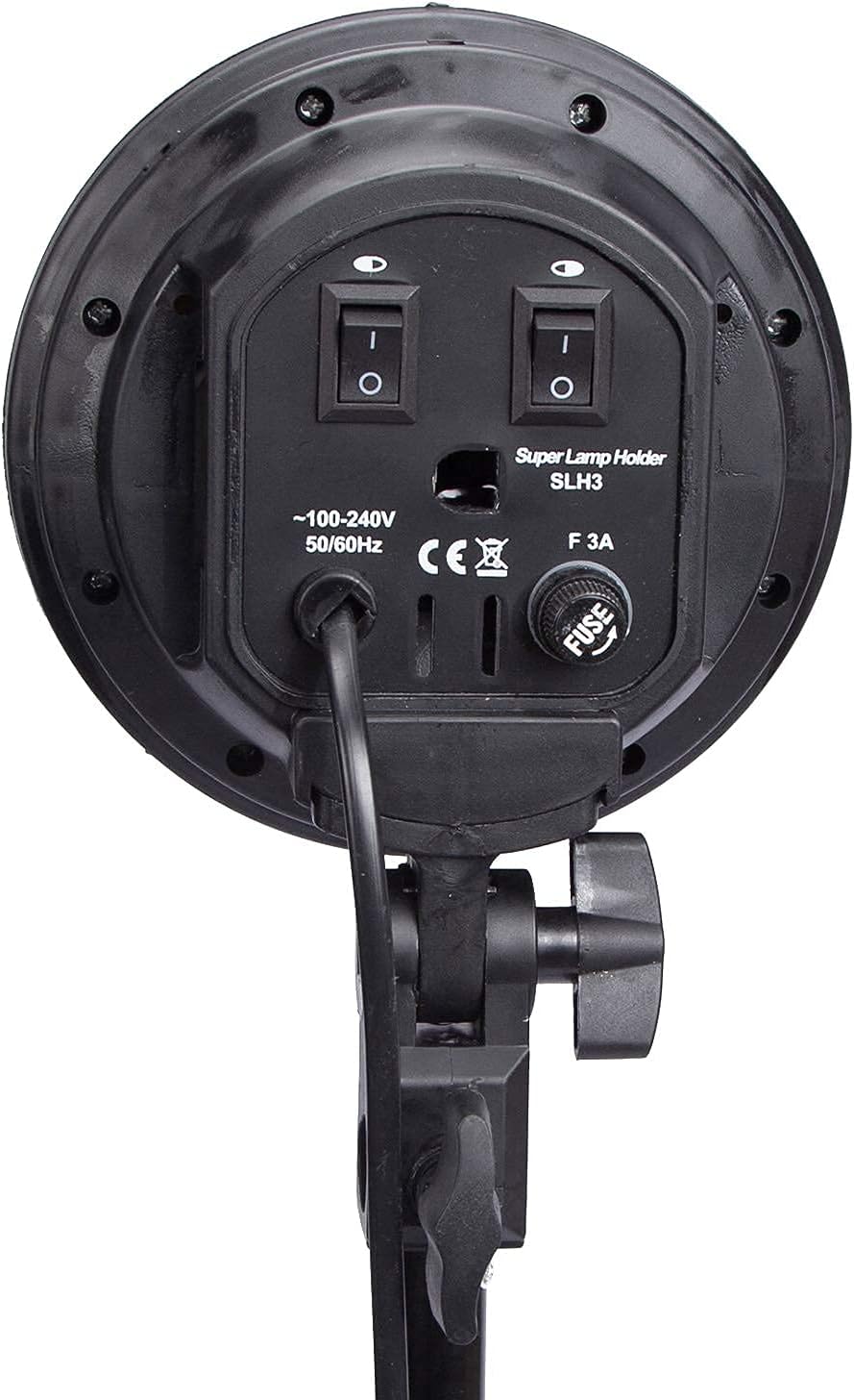 4in1 E27 Stativaufsatz doppel Lampenfassung Lampenhalterung Lampenhalter inkl. Halterung Schirmhalte