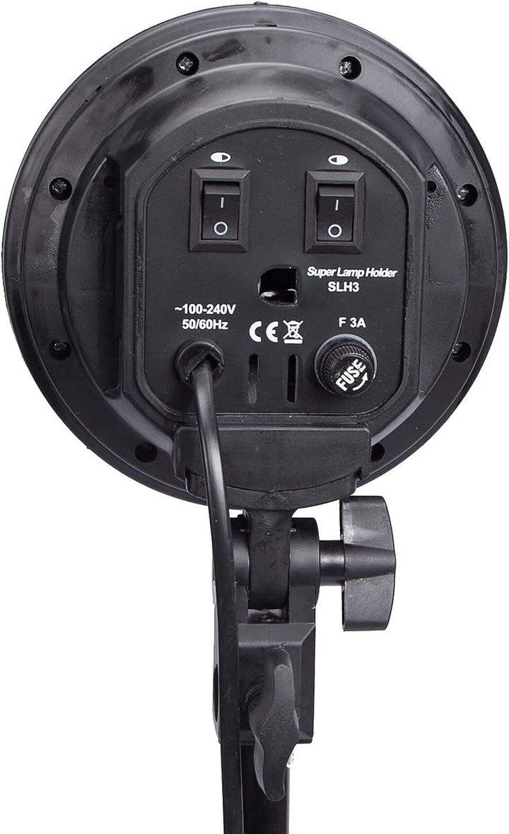 4in1 E27 Stativaufsatz doppel Lampenfassung Lampenhalterung Lampenhalter inkl. Halterung Schirmhalte