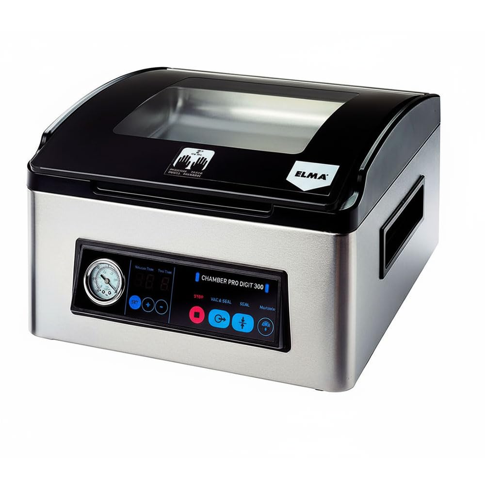 ELMA Chamber Pro Digit 300 Professioneller Vakuumierer | Intensive Nutzung, 30 cm Schweissbalken, er