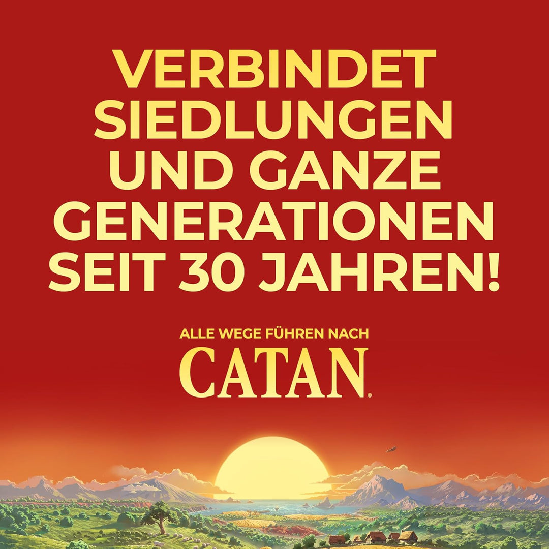 Kosmos 684655 Catan - Das Spiel, Basisspiel Siedler von Catan, Strategiespiel für 3-4 Personen ab 10
