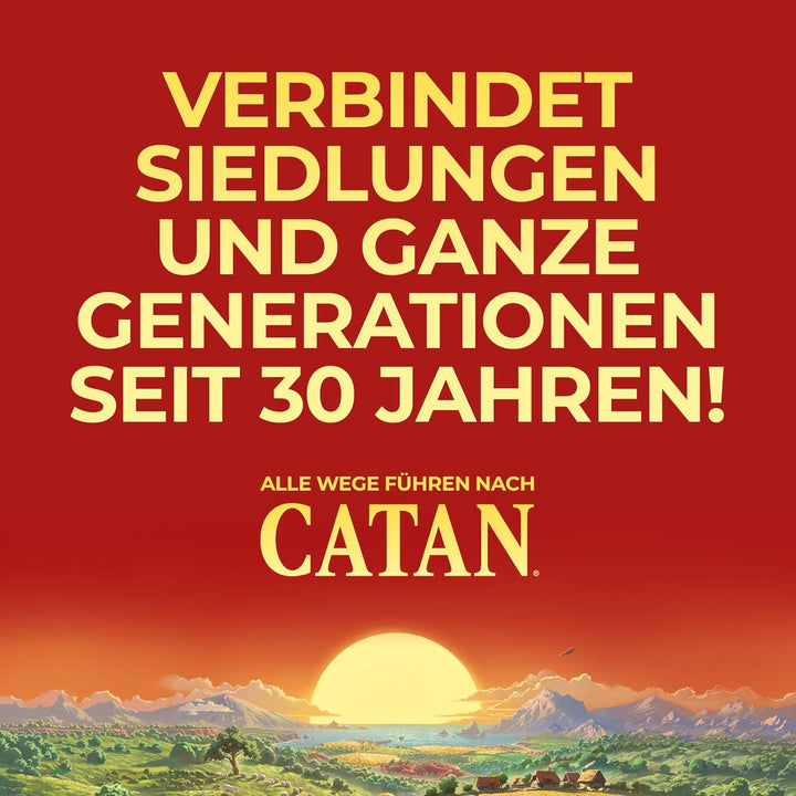 Kosmos 684655 Catan - Das Spiel, Basisspiel Siedler von Catan, Strategiespiel für 3-4 Personen ab 10