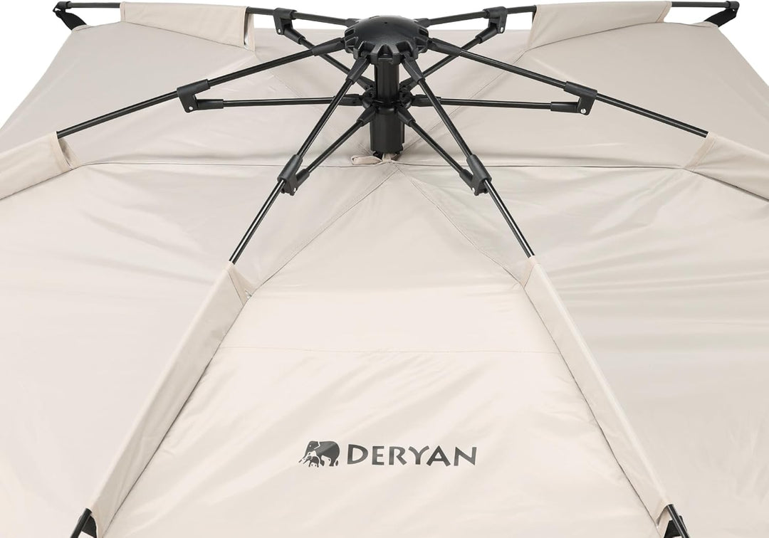Deryan Up-to-Go Pop-Up Strandzelt für Kinder – UV-Schutz UPF 50+ und Windschutz, Kompakt & Faltbar,
