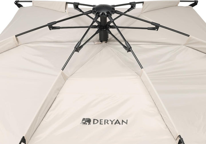 Deryan Up-to-Go Pop-Up Strandzelt für Kinder – UV-Schutz UPF 50+ und Windschutz, Kompakt & Faltbar,