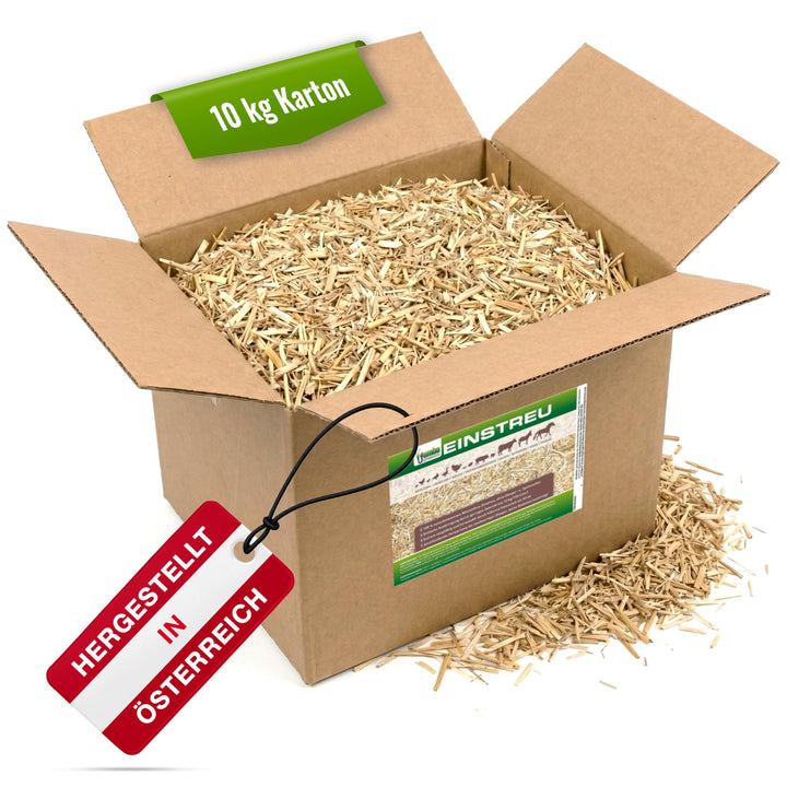 Jumbogras® Grosstier- Pferdeeinstreu aus Miscanthus|Elefantengras|Chinagras-Häcksel, Streu statt Str
