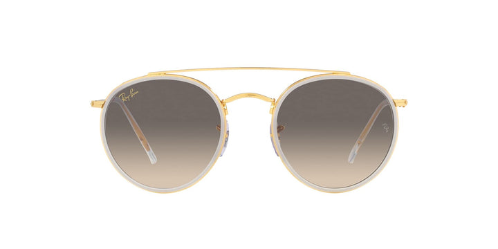 Ray-Ban DOUBLE BRIDGE RB 3647N Legend Gold/Grey Shaded 51/22/145 Unisex Sonnenbrillen