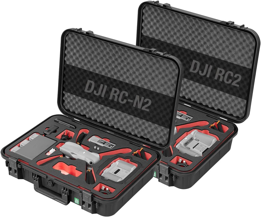 TomCase Drohnenkoffer „Ready to Fly” für DJI Air 3S Fly More Combo, Standard oder DJI RC 2 Controlle