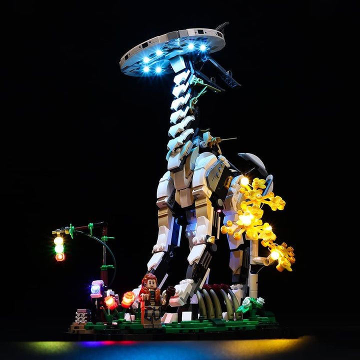 Kyglaring LED Beleuchtungsset (kein Modell) Entworfen für LEGO Horizon Forbidden West:Tallneck 76989