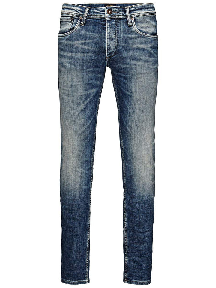JACK &amp; JONES - Glenn Original - JJ887 - Slim Fit - Herren Jeans Hose 30W / 32L Blau (Blue Denim), 30