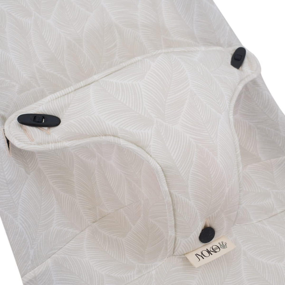 JYOKO KIDS Bezug kompatibel mit Babybjorn Bliss, Balance, Soft (Bloom, Baumwolle), Bloom