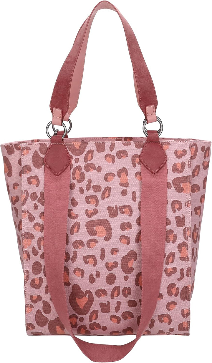 Fritzi aus Preussen Damen Izzy02 Canvas Shopper Leo Brick, Leo Brick