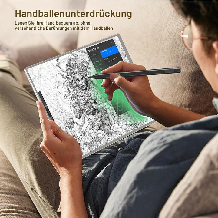 TiMOVO Magnetischer Stylus Stift Kompatibel mit Remarkable Paper Pro/Pro Move Stift mit Radiergummi,