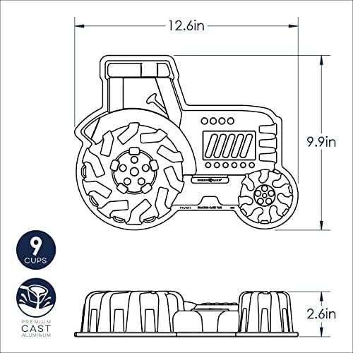 Backform Traktor von Nordic Ware (NW-51524)