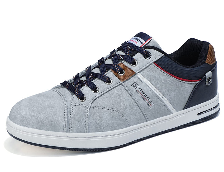 ARRIGO BELLO Herren Freizeitschuhe Schuhe Sneakers Wanderschuhe Leders Laufschuhe Leichtgewicht Outd