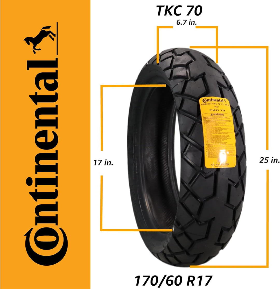 CONTINENTAL 244384000- Ganzjahresreifen 170/60R17 72V M+S