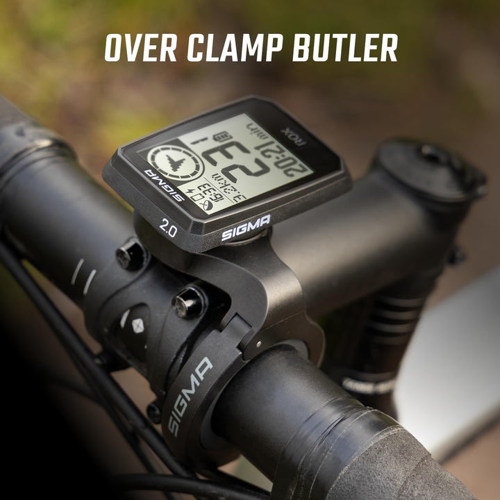 SIGMA ROX 2.0 Endurance Black | 26h Akkulaufzeit | kabelloser Fahrradcomputer | GPS und Navigation i