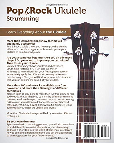 Pop Rock Ukulele: Volume I: Strumming (Ukulele Repertoire), Taschenbuch