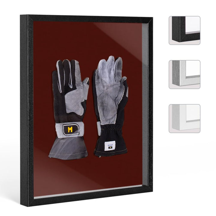 Bildershop-24 Objektrahmen Trikotrahmen Vario inkl. Bügel und Passepartout 30x60cm Schwarz (lackiert
