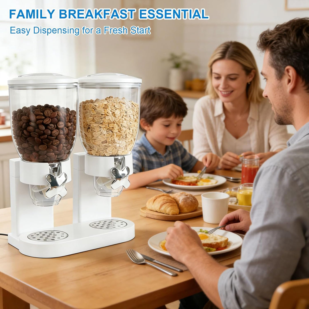 Cereal Dispenser Countertop 2L, Luftdichter Müslispender für die Organisation des Küchenvorratsraums