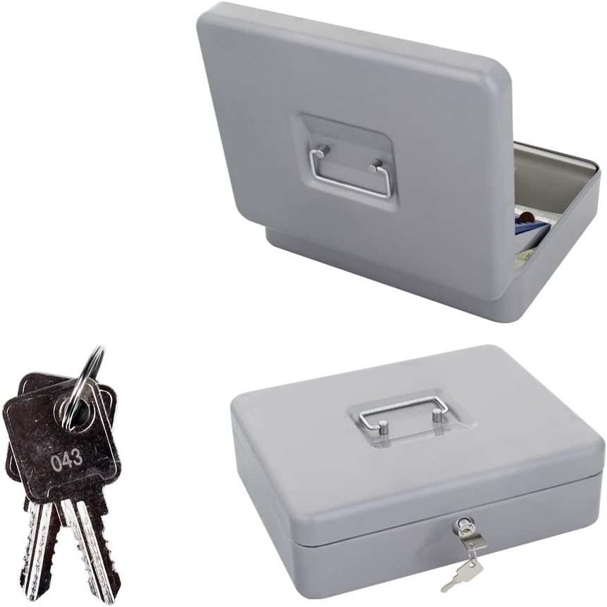 Rottner Geldkassette HomeStar Cash Euro 1-silber-(BxH) 30x9cm