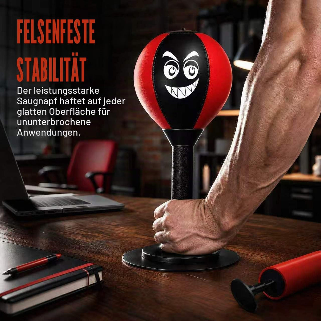 Punchingball Tisch, Freistehender Desktop-Boxsack Mit Saugnapf, Rage Bag Desktop Punching Bag Mini B