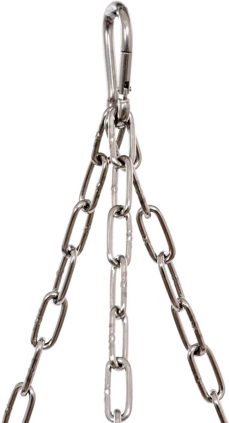 Grillrost 50 cm mit Kette Edelstahl für Schwenkgrill 3 Bein Grill Rost 10 mm Stababstand BBQ