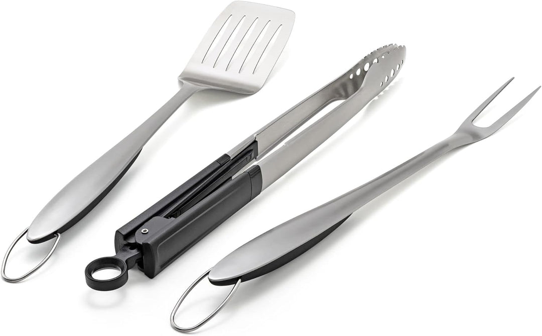 Edelstahl Grillbesteck-Set