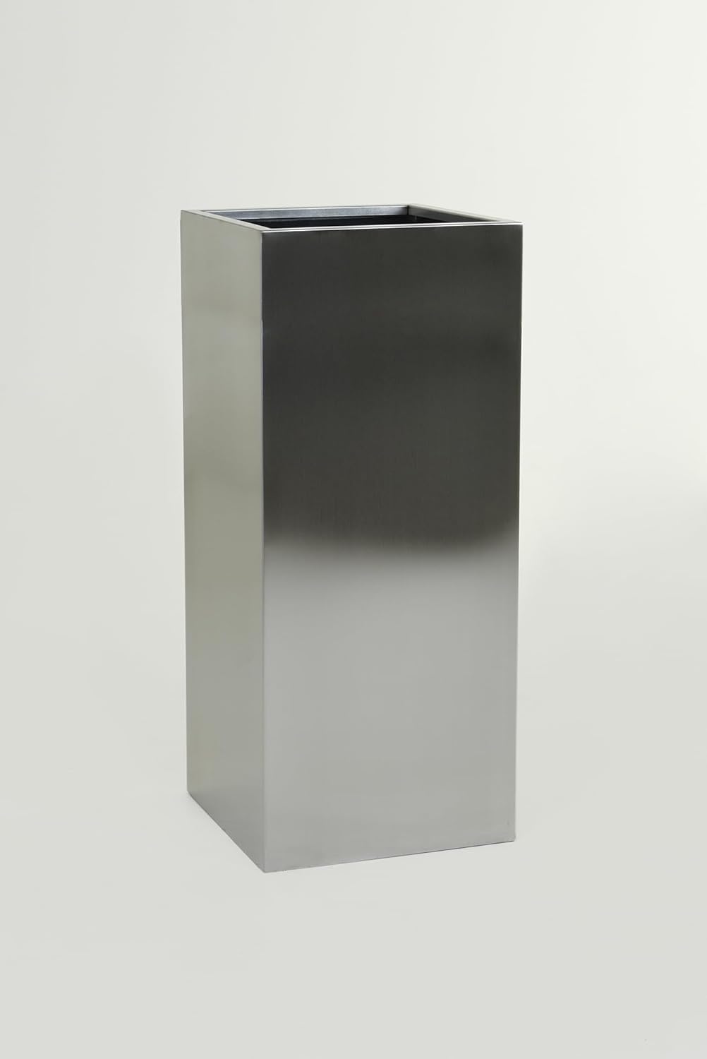 VIVANNO Pflanzkübel Blumenkübel Pflanzgefäss Übertopf Edelstahl Block - 100 x 40 x 40 cm
