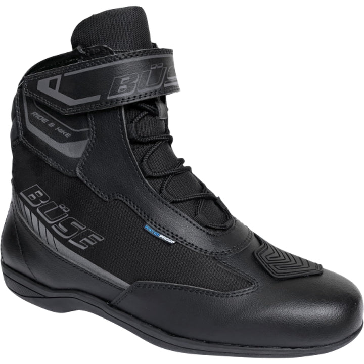 Büse B430 Touringstiefel Gr.45 Schwarz 44.5 EU, Schwarz 44.5 EU