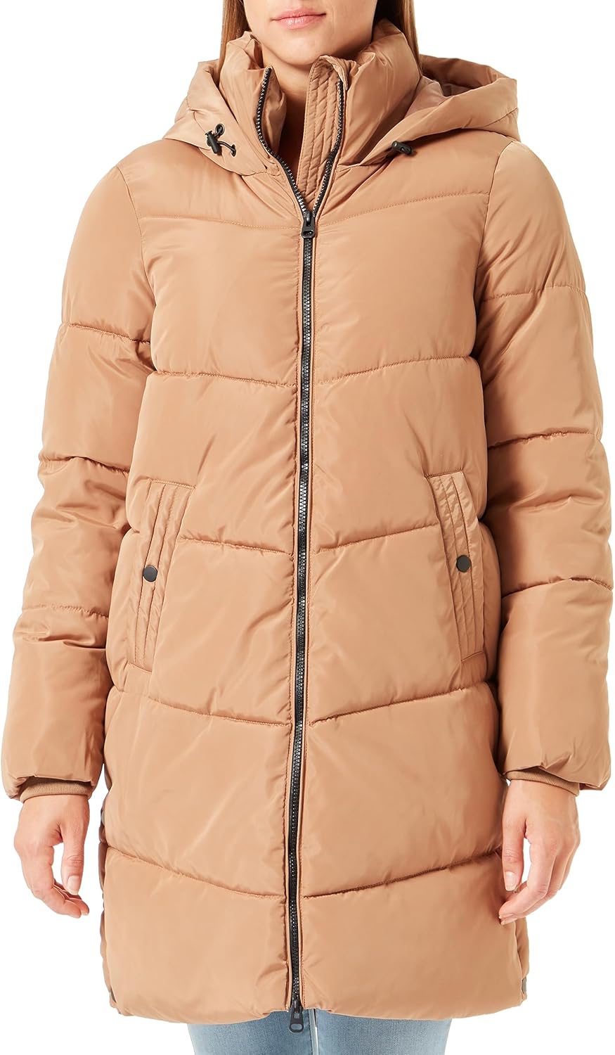 VERO MODA Damen Vmhalsey Coat Boos Mantel M Tigers Eye, M Tigers Eye