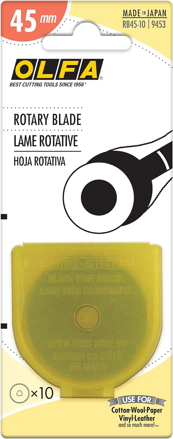 OLFA 45 mm-Rollschneider, Ersatzklingen - RB45-10