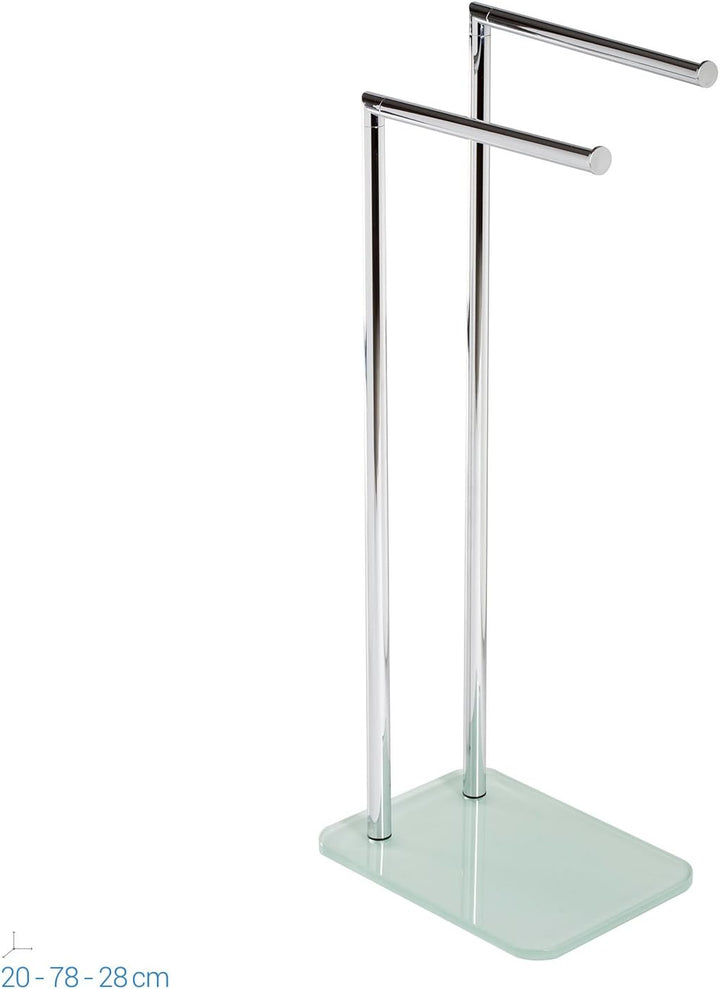 Metaform Handtuchständer in Glas Mod. Zero Modern, Modern