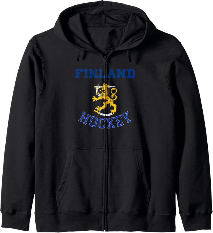 Finnland Hockey Jersey Kleidung Kapuzenjacke