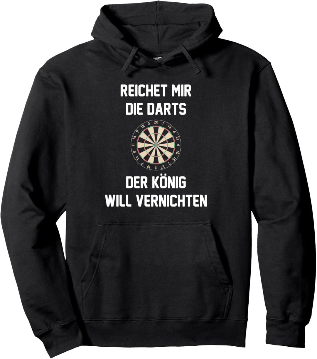 Darts Dart Dartspieler Lustiges Zubehör Pullover Hoodie