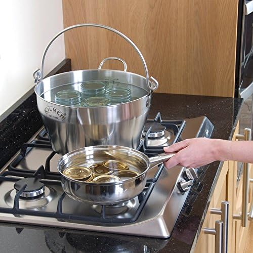 Kilner Edelstahl, 8 Liter Einkochtopf, 30 cm Einkochtopf 8L, Einkochtopf 8L