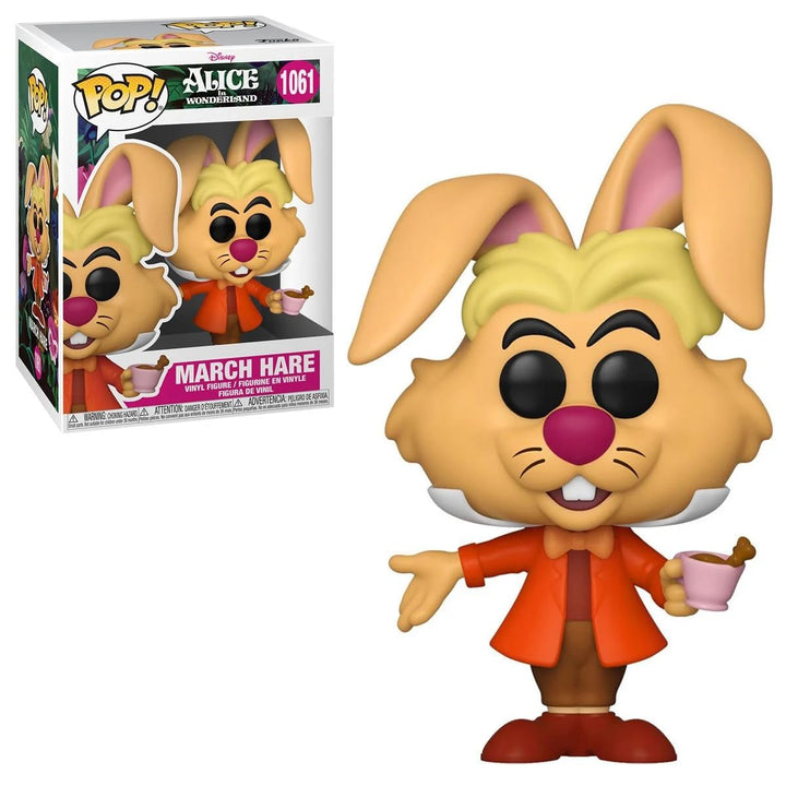 Funko Pop! Disney: Alice 70th– The March Hare Hare - Alice in Wonderland - Vinyl-Sammelfigur - Gesch