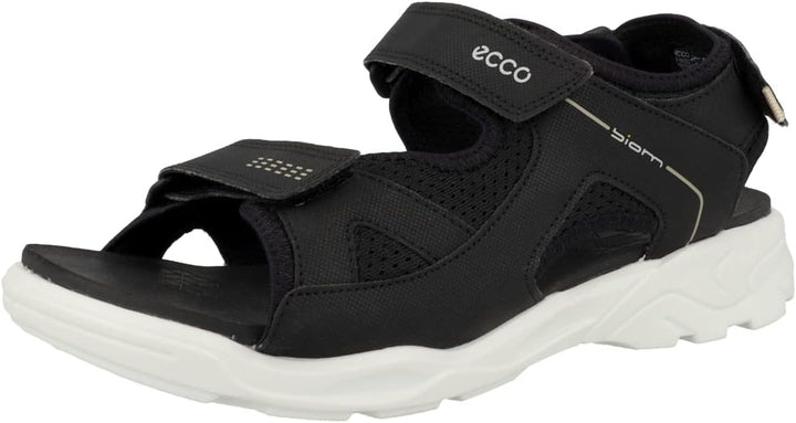 ECCO Jungen Biom Raft Flat Sandal 30 EU Schwarz, 30 EU Schwarz