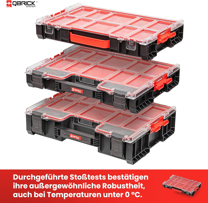 Qbrick System PRO Organizer 100 BLACK Einsatzbox, Einsatzbox