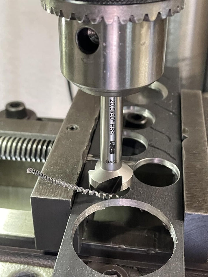 WRS Kegelsenker DIN 335/C, HSS, Präzisionsausführung, MADE IN GERMANY, m. 3 Schneiden, 90° Senkwinke